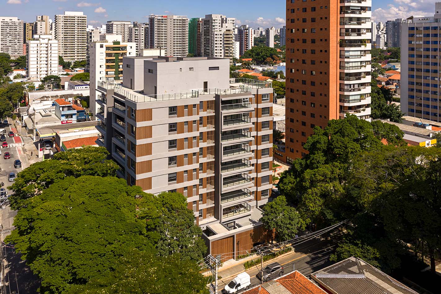 Perspectiva oficial do Atmos Moema, empreendimento da ONE Innovation em Moema, São Paulo